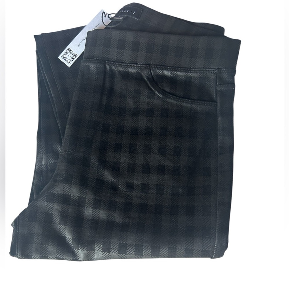 Anthropologie Sanctuary Runaway Black High-Waisted Leggings - Picture 6 of 7